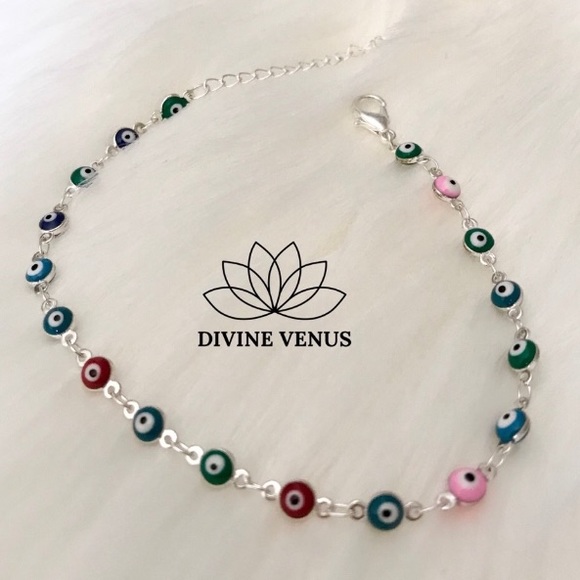 Evil Eye Anklet 🧿 - Picture 4 of 5